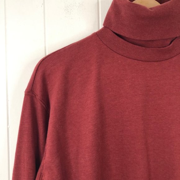 Young Fabulous and Broke Asymmetrical Turtleneck Sweatshirt Dress - Picture 4 of 12